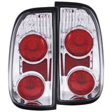 ANZO USA Toyota Tundra Std Bed/Reg Cab Access Taillights Chrome; 2000-2006