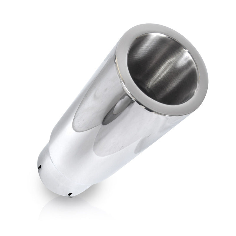 Stainless Works Double Wall Straight Cut Exhaust Tips - 3in Body 3.00in ID Stainless Works