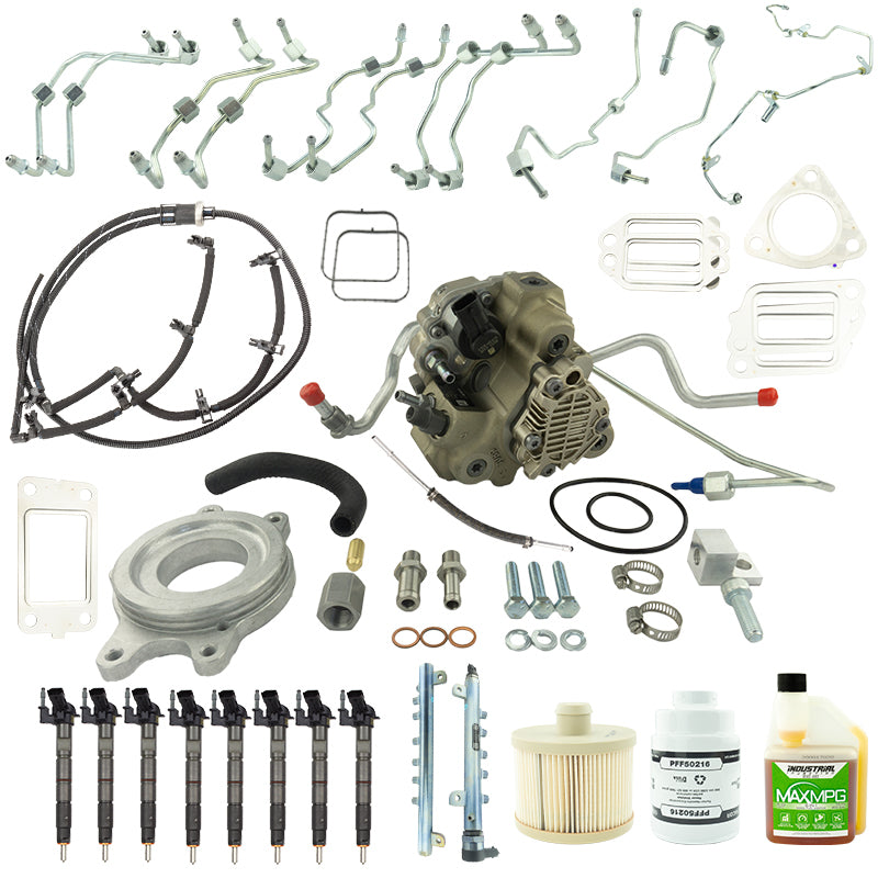 Industrial Injection 11-16 Duramax 6.6L LML Bosch Disaster Kit w/Emissions Intact Conversion Kit