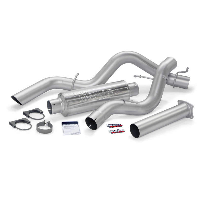 Banks Power 01-05 Chevy 6.6L Ec/Cclb Monster Sport Exhaust System Banks Power