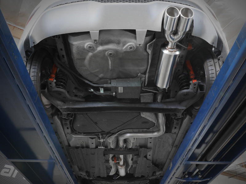 aFe Takeda Series 2 1/2in 304 SS Cat-Back 14-19 Ford Fiesta L4-1.6L (t) w/Polished Tip aFe
