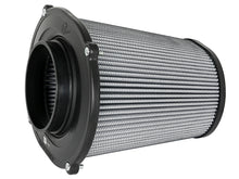 Load image into Gallery viewer, aFe Quantum Intake Pro DRY S Universal Air Filter F-5in. / B-(10x8.75) / T-(6.75x0.5) / H-8in.