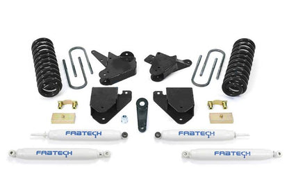 Fabtech 05-07 Ford F250 2WD V10 & Diesel 6in Basic System w/Perf. Shocks - eliteracefab.com