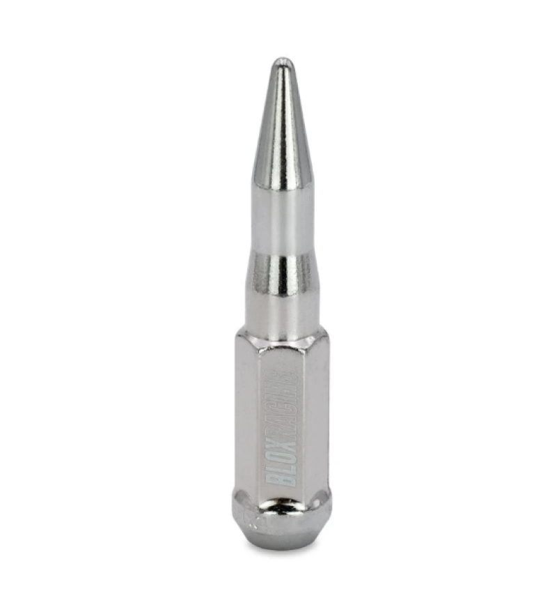 BLOX Racing Spike Forged Lug Nuts - Chrome 12 x 1.25mm - Single BLOX Racing