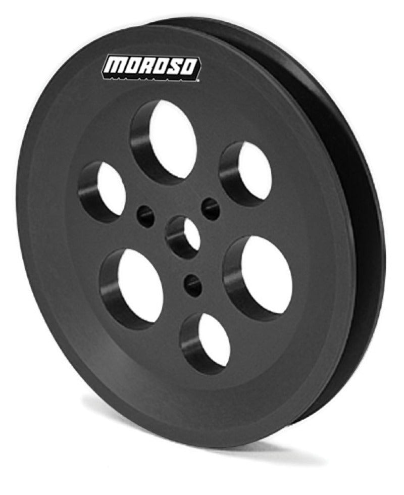 Moroso Vacuum Pump V-Belt Pulley - OEM/Holley/Smog Pumps - 3 Bolt Moroso