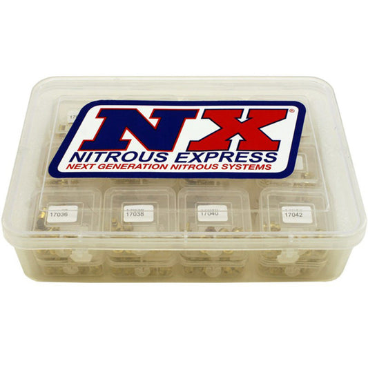 Nitrous Express Master Jet Pack (25 Different Jets - 10 Per Size) - 40001MP
