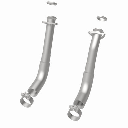 MagnaFlow 66-72 Chevy C10 Pickup V8 2-Piece Front Exhuast Pipe Kit (2in Tubing/Clamps/Inlet Flanges) Magnaflow