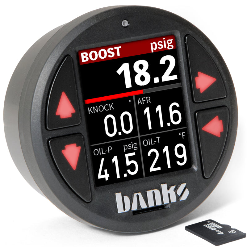 Banks Power iDash 1.8 DataMonster Universal CAN Expansion Gauge w/ Data Logging - eliteracefab.com