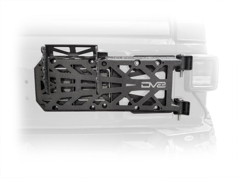 DV8 Offroad 2018+ Jeep Wrangler Tire Carrier - eliteracefab.com