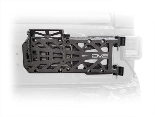 DV8 Offroad 2018+ Jeep Wrangler Tire Carrier - eliteracefab.com