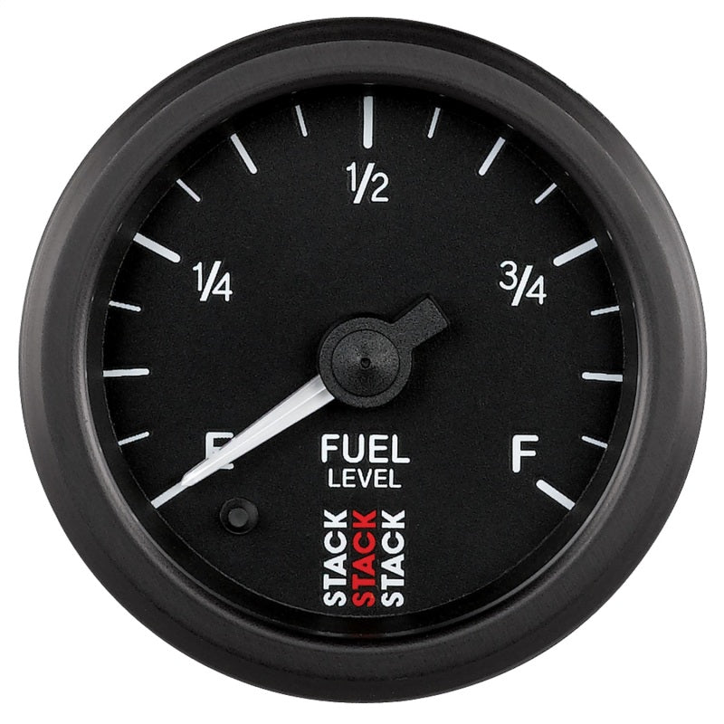 AutoMeter GAUGE; FUEL LEVEL; PRO STEPPER MOTOR; 52MM; BLK; 0-280OHM PROGRAMMABLE - eliteracefab.com