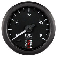 Load image into Gallery viewer, AutoMeter GAUGE; FUEL LEVEL; PRO STEPPER MOTOR; 52MM; BLK; 0-280OHM PROGRAMMABLE - eliteracefab.com