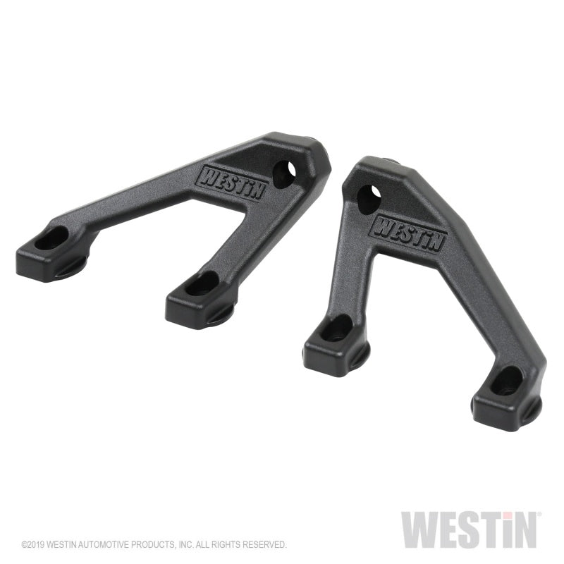 Westin 18-20 Jeep Wrangler / 2020 Gladiator LED Cowl Mount - Textured Black - eliteracefab.com