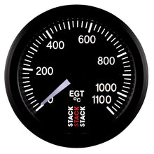 Load image into Gallery viewer, Autometer Stack 52mm 0-1100 Deg C Pro Stepper Motor Exhaust Gas Temp Gauge - Black