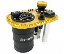 Load image into Gallery viewer, Fuelab Quick Service Surge Tank w/No Lift Pump &amp; Dual 340LPH Pumps - Gold