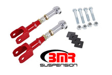 Load image into Gallery viewer, BMR MUSTANG ADJUSTABLE TOE RODS, REAR ON-CAR ADJUSTABLE WITH ROD ENDS RED ( 2015-2015 ) - eliteracefab.com