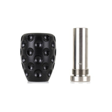 Load image into Gallery viewer, Mishimoto Steel Core Dimple Shift Knob Black Delrin - eliteracefab.com