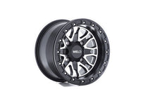 Load image into Gallery viewer, Weld UTV RF Series Raptor U501 14x8 Raptor Beadlock 4x136 4BS Satin BLK MIL