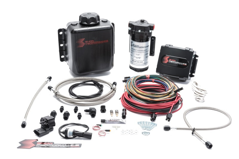 Snow Performance Stg 4 Boost Cooler Platinum Water Injection Kit (w/SS Braid Line and 4AN Fitting) - eliteracefab.com