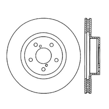 Stoptech 98-02/02 Subaru Forester/98-10 Impreza CRYO Rotor - eliteracefab.com