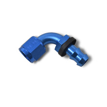 Load image into Gallery viewer, Russell Performance -10 AN Twist-Lok 90 Degree Hose End (Blue)