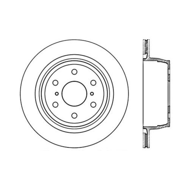 Stoptech 07-19 Cadillac Escalade Front & Rear CRYO-STOP Rotor Stoptech
