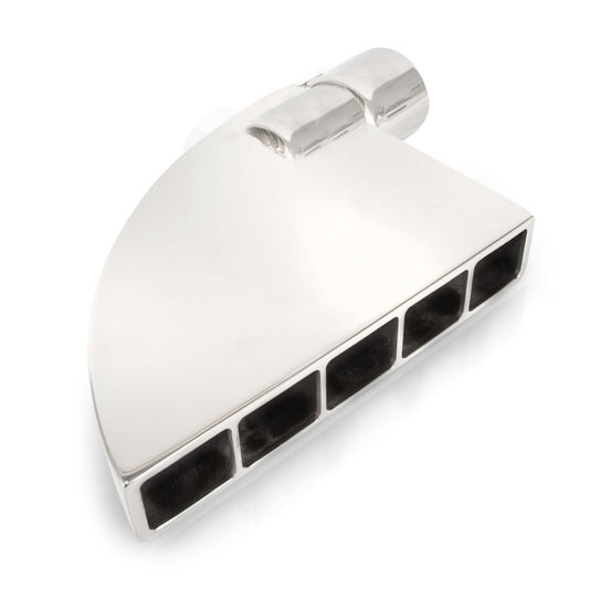 Stainless Works Boxxter Exhaust Tips 2 1/2in ID Inlet 1.5in x 8.5in 90 Degree Stainless Works