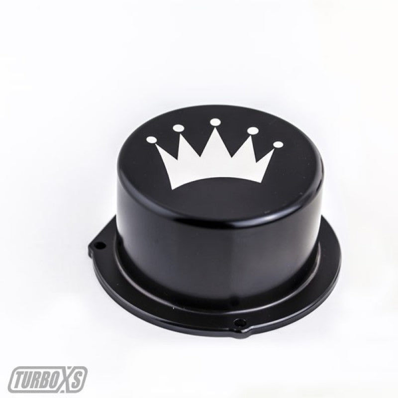 TURBOXS VACUUM PUMP COVER SUBARU WRX BLACK; 2015-2016 - eliteracefab.com