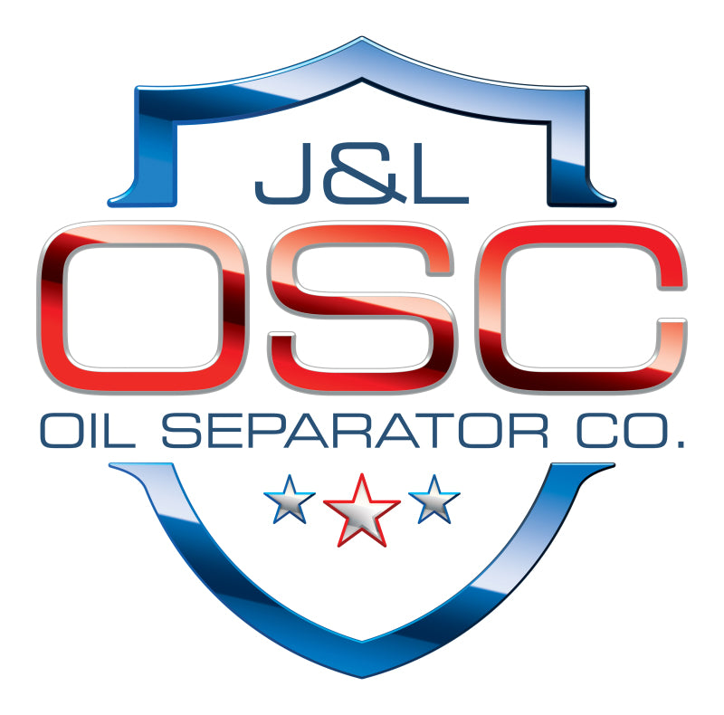 J&L Oil Separator 3.0 Base Kit - Clear Anodized (Incl 2 Brackets & 6 Fittings) J&L