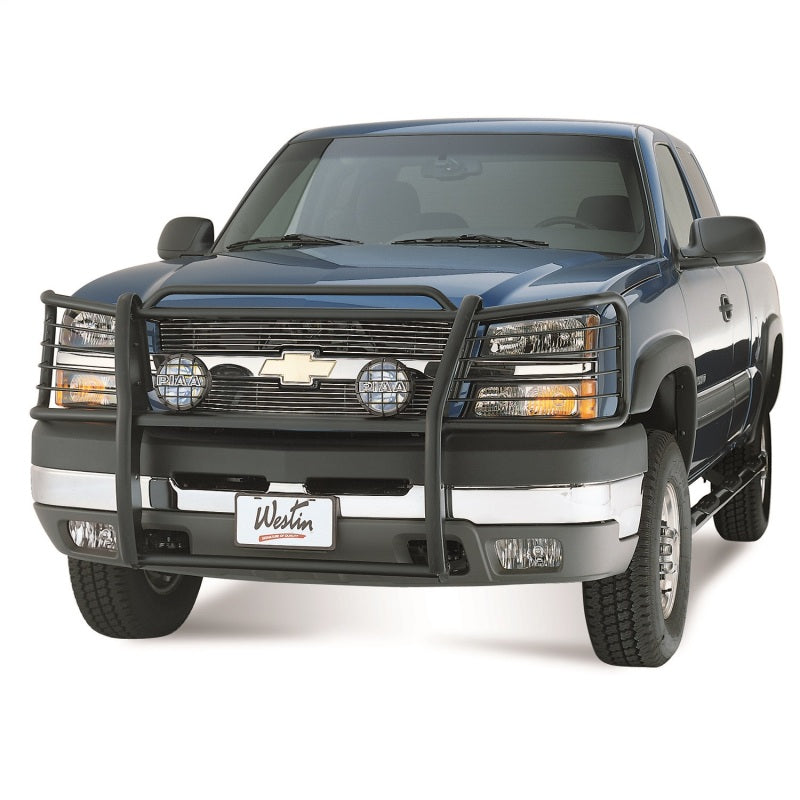 Westin 2003-2007 Chevrolet Silverado Classic 2500HD/3500 Sportsman Grille Guard - Black Westin