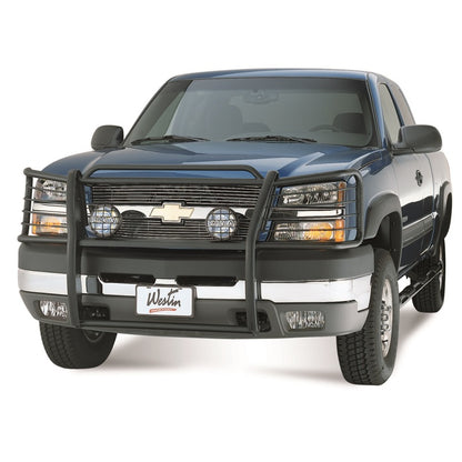 Westin 2003-2007 Chevrolet Silverado Classic 2500HD/3500 Sportsman Grille Guard - Black Westin