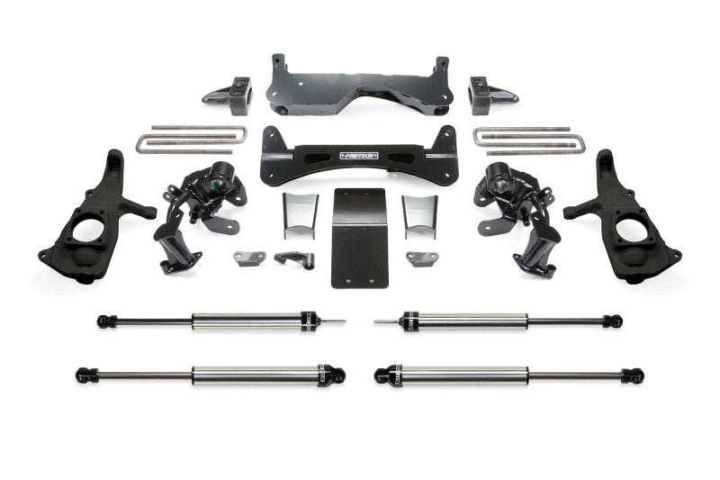 Fabtech 2011-19 CHEVY SILVERADO 2500HD 2WD/4WD 6″ RTS® SYSTEM W/ DIRT LOGIC SHOCKS – K1046DL