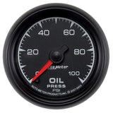 AutoMeter GAUGE; OIL PRESSURE; 2 1/16in.; 100PSI; DIGITAL STEPPER MOTOR; ES