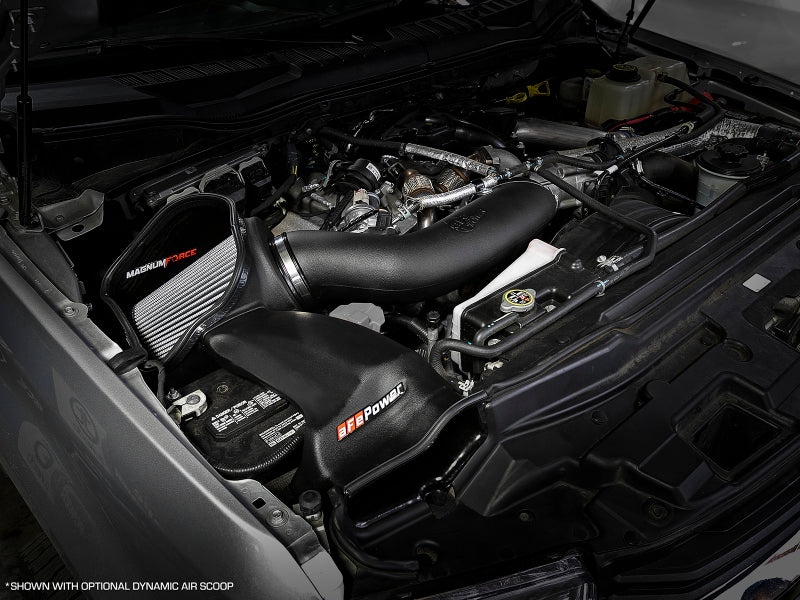 aFe Magnum FORCE Stage-2 Pro DRY S Cold Air Intake System 17-18 Ford Diesel Trucks V8-6.7L (td) - eliteracefab.com