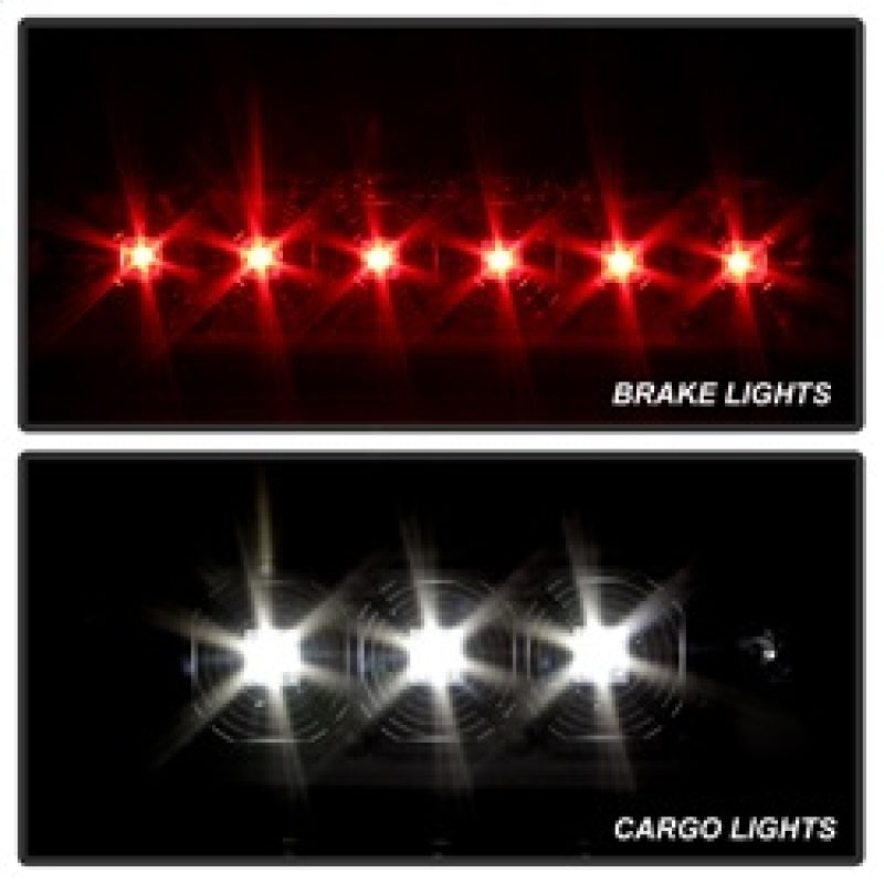 xTune Chevy Silverado 07-13 / GMC Sierra 07-13 LED 3RD Brake Light - Black BKL-CSIL07-LED-BK - eliteracefab.com