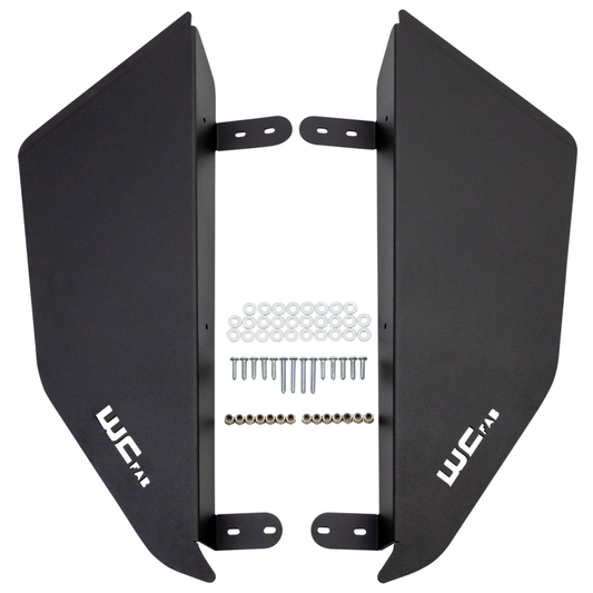 Wehrli 2019+ Honda Talon 1000X/R Front Lower Door Kit - Fine Texture Black - WCF102025-FTB