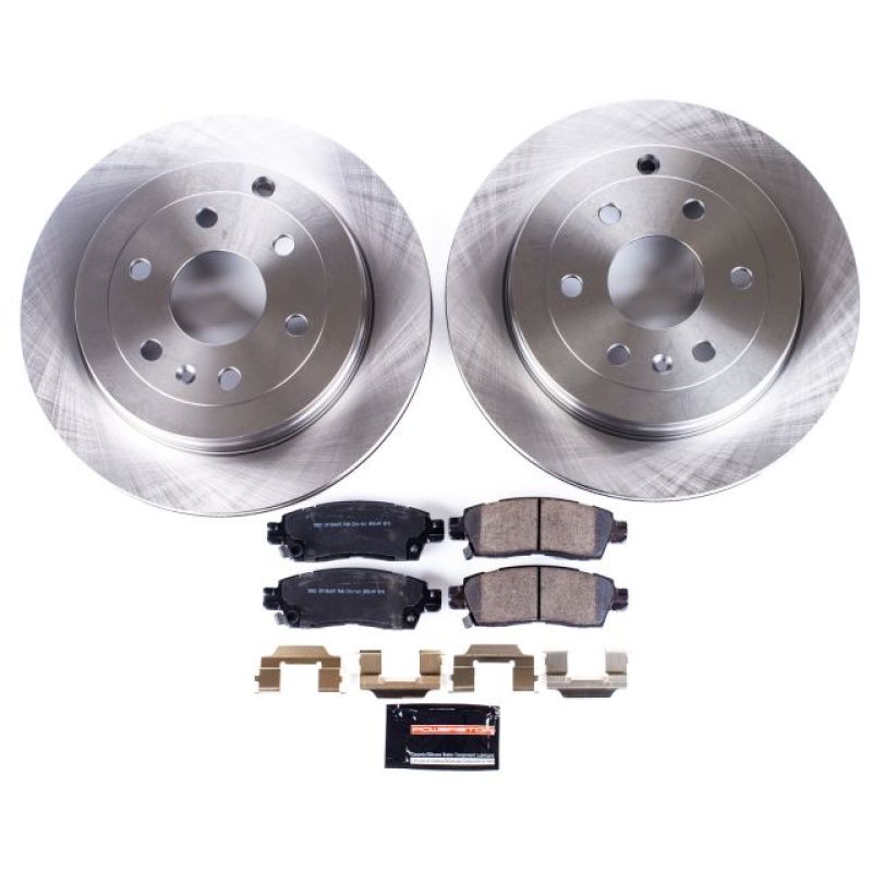 Power Stop 08-17 Buick Enclave Rear Autospecialty Brake Kit - eliteracefab.com