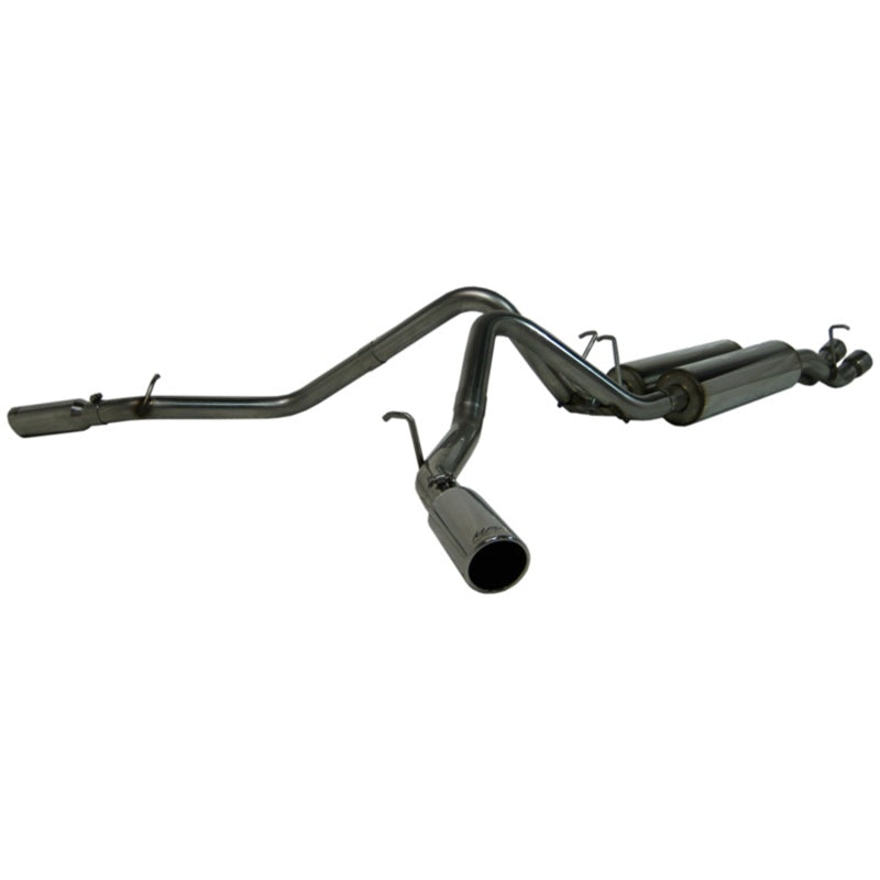 MBRP 2003-2007 Chev/GMC 2500 HD 6.0L EC-SB Cat Back Dual Split Side - eliteracefab.com