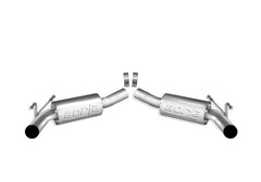 Borla 10-11 Chevy Camaro SS Coupe/Convertible 6.2L 8cyl SS S-Type Exhaust (REAR SECTION ONLY) - eliteracefab.com