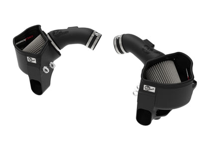 aFe POWER Magnum FORCE Stage-2 Pro DRY S Cold Air Intake System 12-19 BMW M5 (F10) / M6 (F12/13) - eliteracefab.com