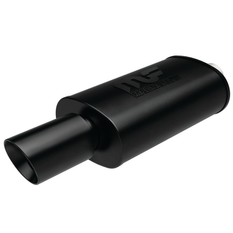 MagnaFlow Muffler with Tip Mag Blk 14x5x8 2.25/4 Magnaflow