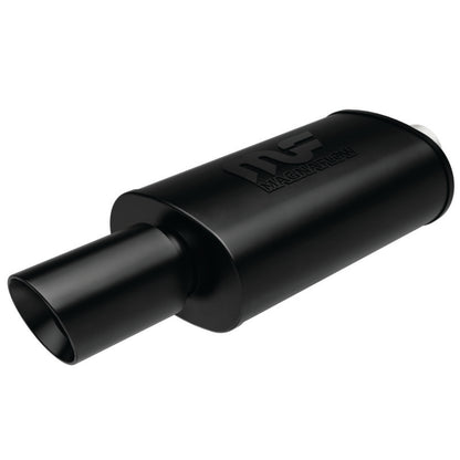 MagnaFlow Muffler with Tip Mag Blk 14x5x8 2.25/4 Magnaflow