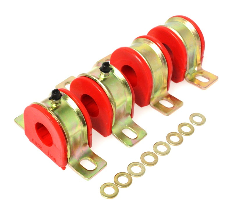 Energy Suspension 1-1/16in Gm Greaseable S/B Set - Red - eliteracefab.com