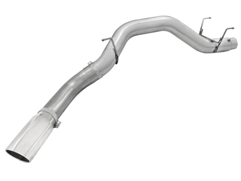 aFe Atlas 5in DPF-Back Aluminized Steel Exh Dodge RAM Diesel 13-14 6.7L (td) Mega Cab w/Polished Tip aFe