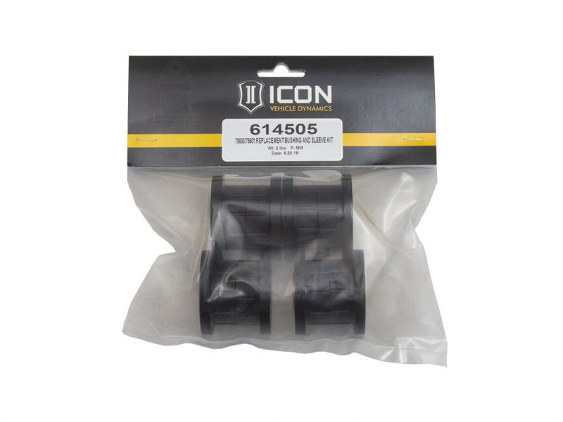 ICON 78600 / 78601 Replacement Bushing & Sleeve Kit - eliteracefab.com
