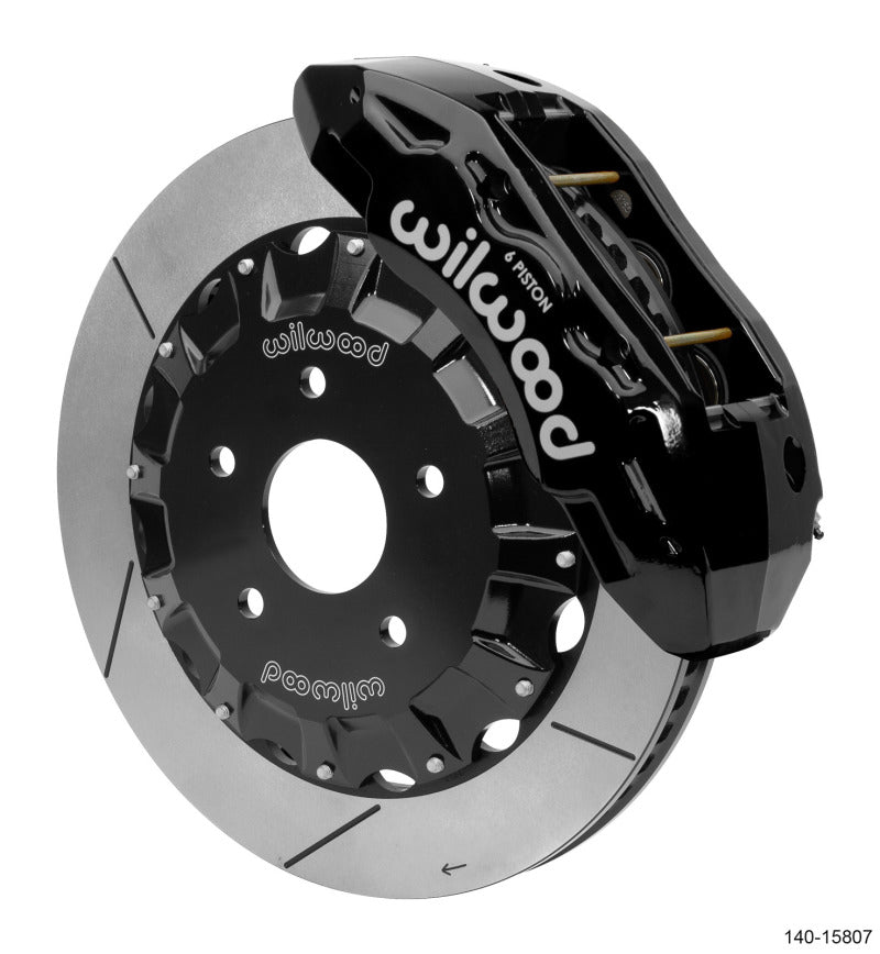 Wilwood TX6R Front Kit 16.00in Black 13-17 Dodge Truck 1500 - 4WD Wilwood