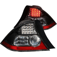 Load image into Gallery viewer, ANZO USA Honda Civic 2dr Led Taillights Black; 2004-2005 - eliteracefab.com