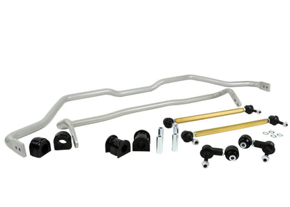 Whiteline 17-18 Honda Civic Type-R FK8 / 16-18 Honda Civic EX/LX Front & Rear Sway Bar Kit - eliteracefab.com