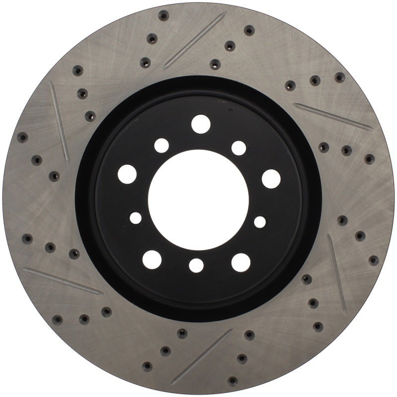 StopTech Slotted & Drilled Sport Brake Rotor - eliteracefab.com