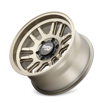 Dirty Life 9310 Canyon 17x9 / 5x127 BP / -12mm Offset / 71.5mm Hub Satin Gold Wheel Dirty Life